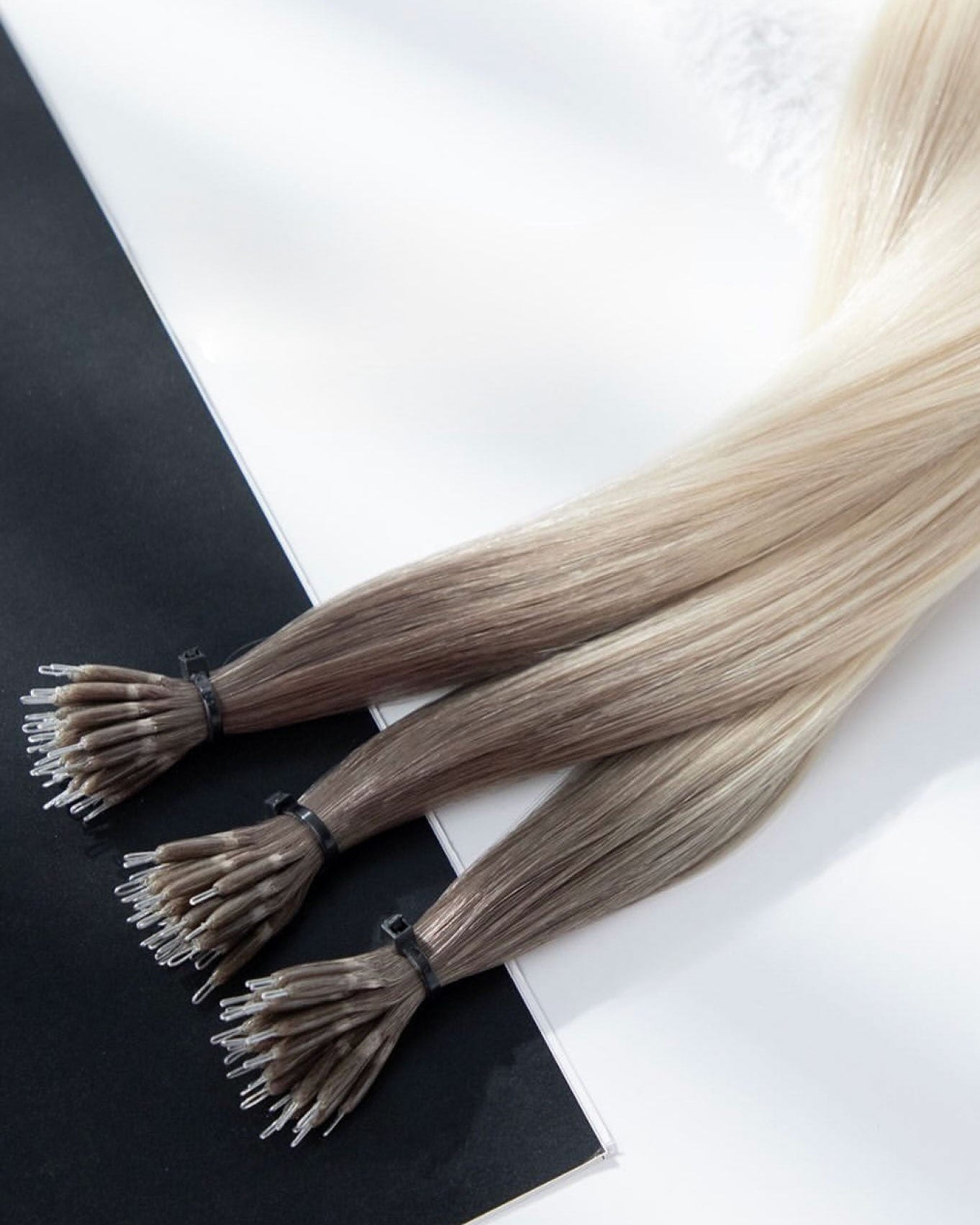Nanobead Hair Extensions