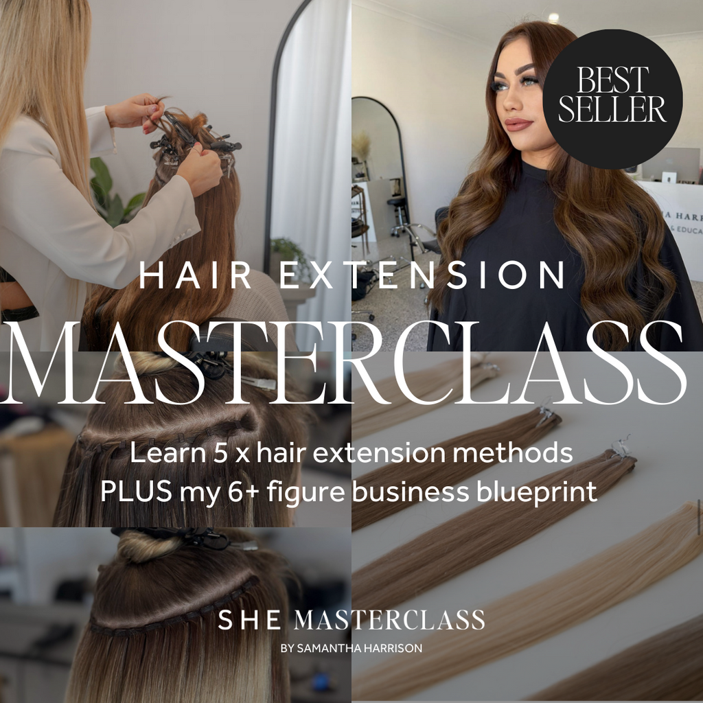 hair extension masterclass - learn hair extensions 