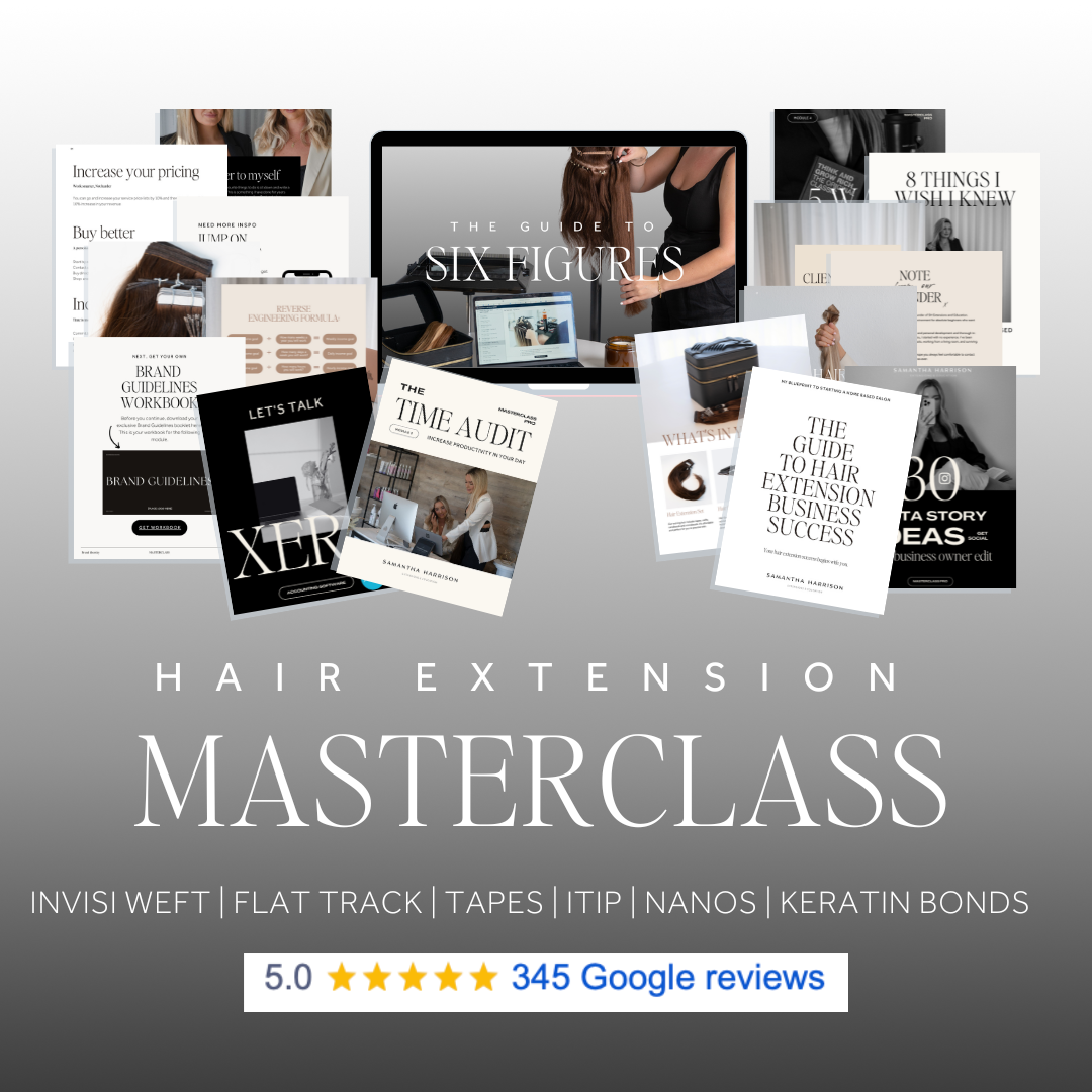 learn hair extensions online 